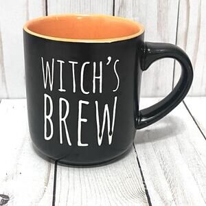 Witch's Brew Halloween Black Mug